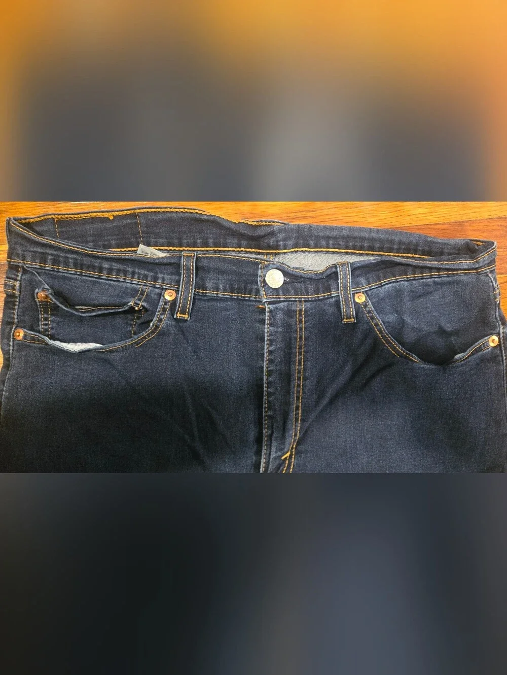 Levi’s 510 Skinny Fit Men’s Jeans 36x32 Dark Wash Stretch Denim